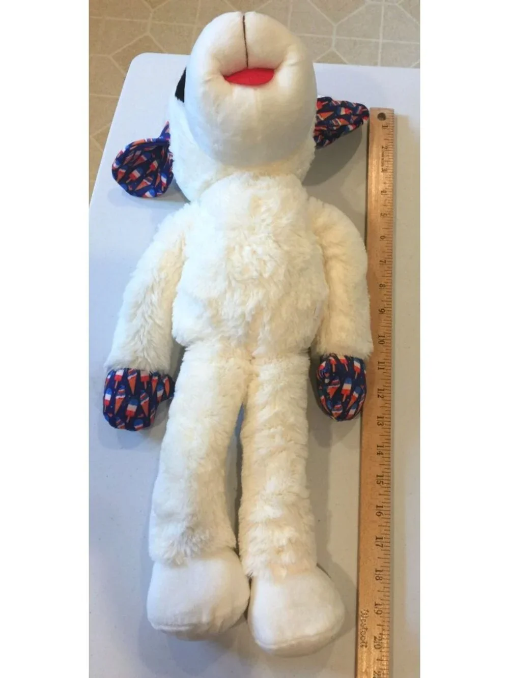 Lamb Chop Floppy Popsicle Print Extra Large 18